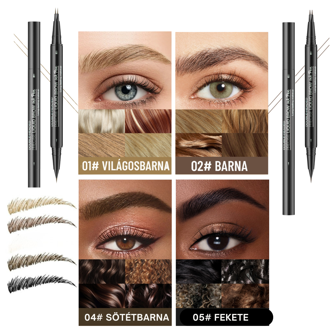 Brava Mikroszálas Szemöldökdúsító Szett