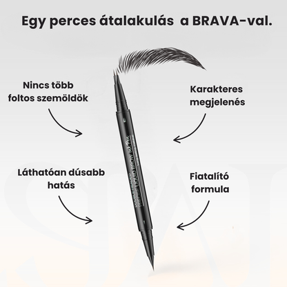 Brava Mikroszálas Szemöldökdúsító Szett